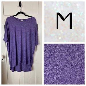 EUC LuLaRoe Irma Tunic - Purple Heather